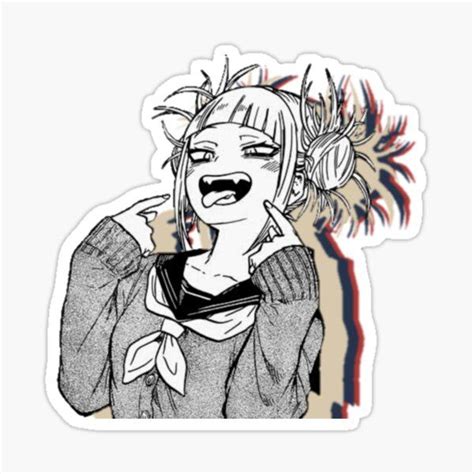 Himiko Toga Sticker By Kassv1019 Toga Cute Stickers Anime Stickers
