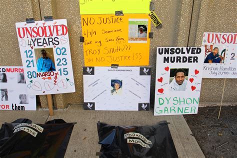 As Clearance Improves Families Protest Phillys Unsolved Murders Whyy