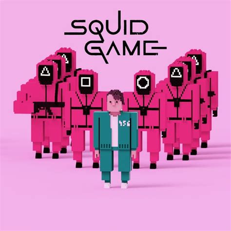 Squid Game Voxelart Fanart Rsquidgame