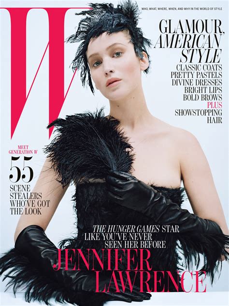 Jennifer Lawrence By Tim Walker For W Magazine