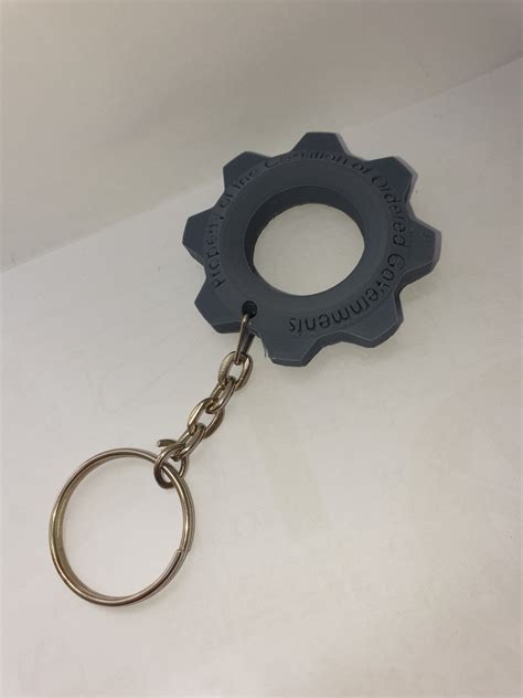 Gears Of War Cog Tagsmedals Necklace Earrings Keychain 3d Printed