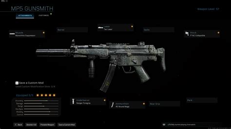Cod Warzone Mp5 Loadout Guide Best Loadout For The Mp5