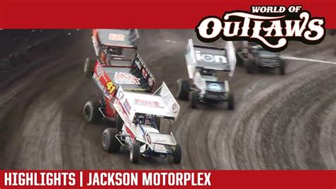 World Of Outlaws Craftsman Sprint Cars Jackson Motorplex June 9 2018