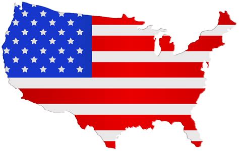 Choose from 47000+ map graphic resources and download in the form of png, eps, ai or psd. USA Map Flag PNG Clip Art Image