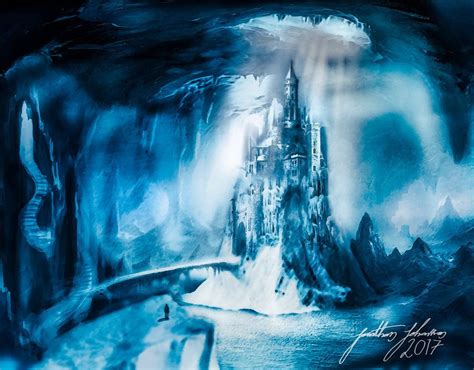 The Ice Castle By Jonathanjohansson89 Ice Castles Fantasy Art Art