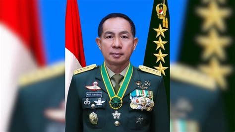 Profil Dan Biodata Jenderal Agus Subiyanto Calon Panglima TNI Berkala