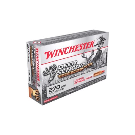 Winchester 270 Win 130 Gr Deer Season Xp X270clf Freedom Munitions