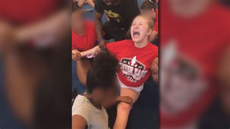 Video Cheerleaders Repeatedly Pushed Down Into Splits By Coaches Wfmynews Com