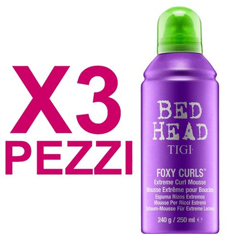 Tigi Kit Bed Head Foxy Curls Extreme Curl Mousse 250ml 3pz