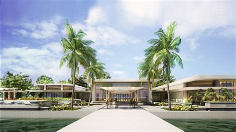 PRIVATE ISLAND RESORT - KKAID | Beach resort design, Resort architecture, Private island resort