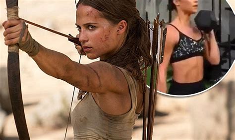 Tomb Raider Star Alicia Vikander Reveals Gruelling Exercise Routine
