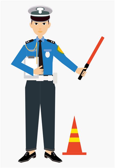 Police Clipart Traffic Police Traffic Police Cartoon Png Transparent
