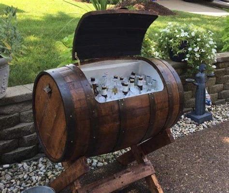 Bourbon Barrel Cooler Wine Barrel Furniture Outdoor