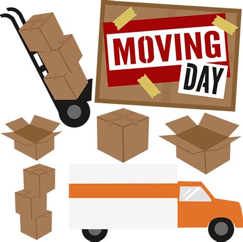 Moving Day Svg Scrapbook Collection Moving Svg Files Moving Day Svg Cuts Cute Cut Files For