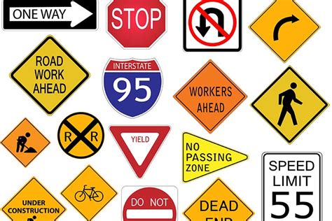 Road Signs For Drivers Test Free California Dmv Signs
