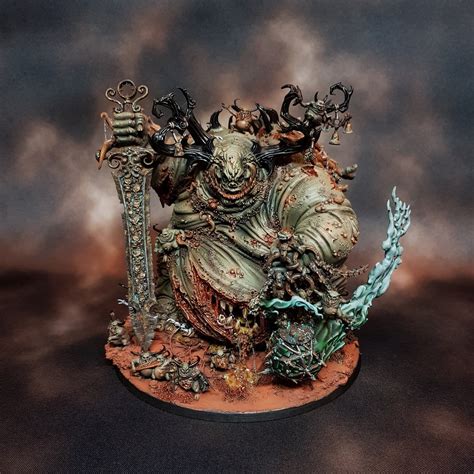 Meandering Shade Great Unclean One My Completed Model Construction