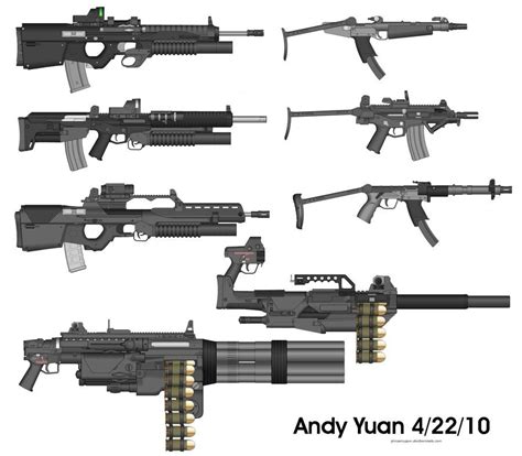 Rifles From Pimp My Gun 10 By C Force On Deviantart Sci Fi Weapons