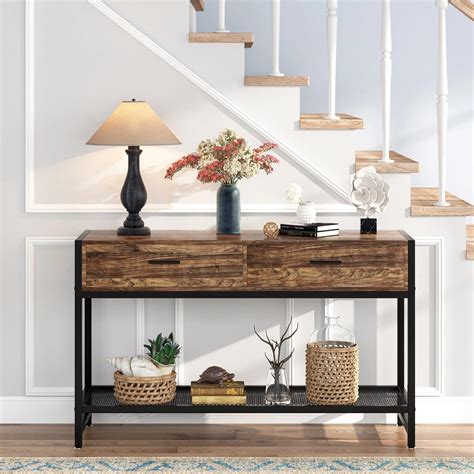 10 Entryway Console Table With Drawers
