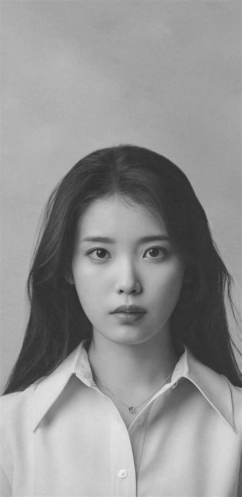 Lee Ji Ah Iu Fashion Face Photography Black And White Portraits