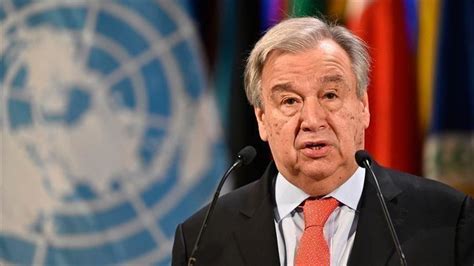 الأمين العام للأمم المتحدة أنطونيو غوتيريش قرارات الأيام المقبلة ستحدد مصير العالم