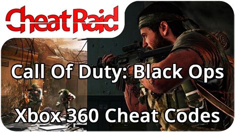 Call Of Duty Black Ops Cheat Codes Xbox 360 Youtube