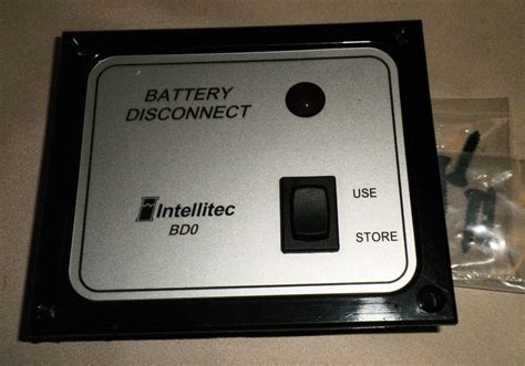 Intellitec Bdo Battery Disconnect Switch 01 00066 004