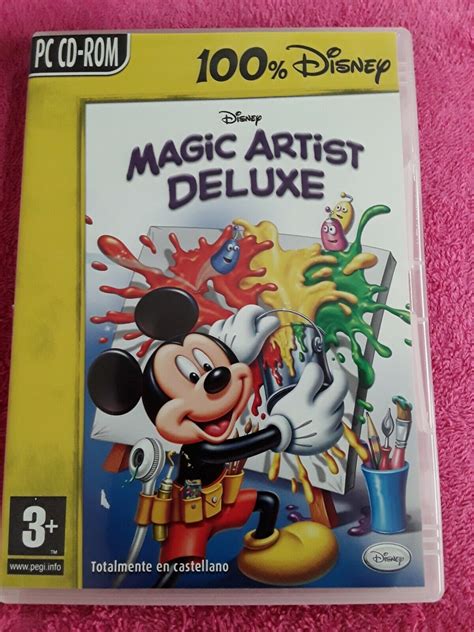 Disney Magic Artist Deluxe Pc Cd Rom Spanish Am Ebay