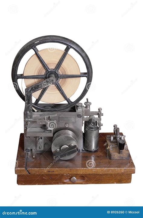 Old Telegraph Set Stock Photo Image Of Machine Single 8926260
