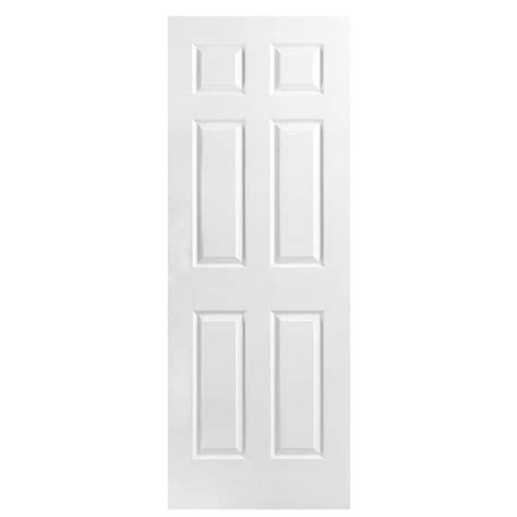 Masonite Traditional 30 In X 78 In Primed 6 Panel Hollow Core Primed