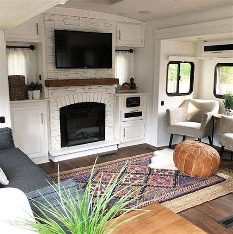 25 Minimalist Farmhouse Rv Design Ideas For Couple In