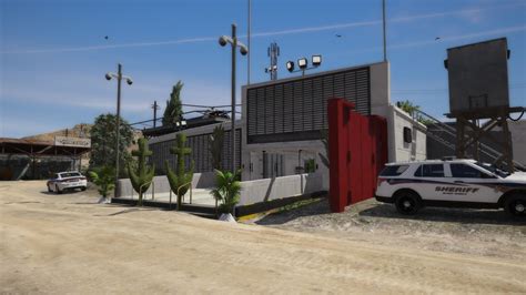 New Police Station Grapeseed Remastered Map Mod Gta5