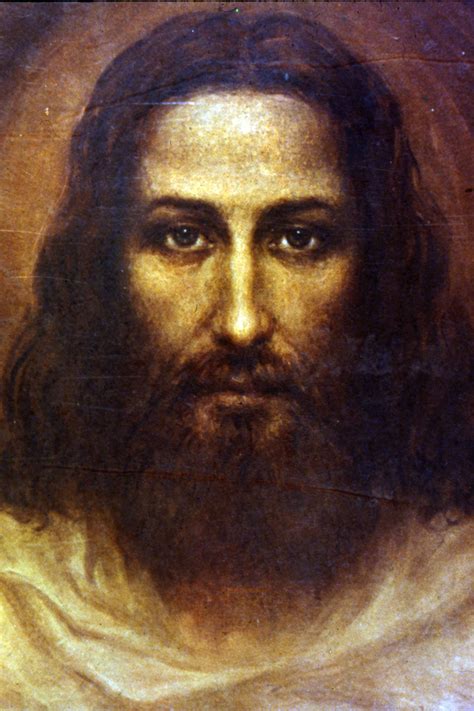 Painting Of The Face Of Jesus Of Nazareth By Hungarian Artist Ariel