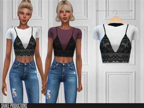 402 Top By Shakeproductions At Tsr Sims 4 Updates