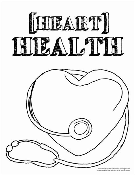 Health Care Coloring Sheets Coloring Pages