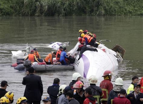 At Least 25 Dead As Taiwan Plane Plunges Into River India News