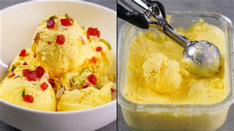 Custard Ice Cream Recipe Vanilla Custard Ice Cream Homemade Soft