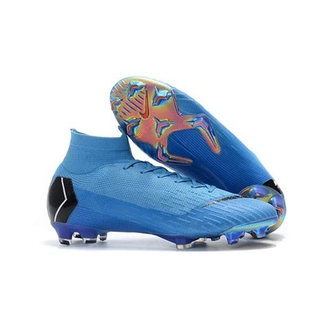 Nike Mercurial Superfly Vi Elite Fg New Soccer Cleats Blue