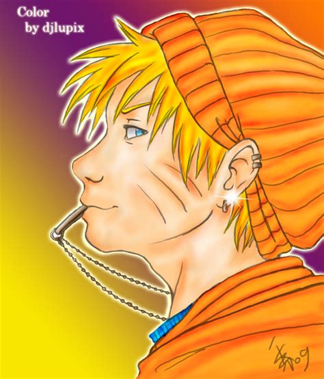 Naruto Gangster Painting By Djlupix On Deviantart
