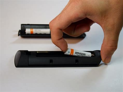 How to replace battery apple tv 3 remote Amazon Fire TV Remote Control Batteries Replacement ...