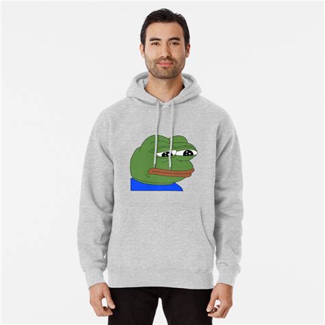Sad Pepe Pullover Hoodie By Squidwards111 Redbubble