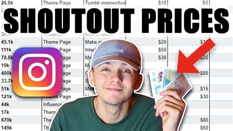 Something that will not only ensure that they continue following them, but will also get on the explore page and attract more followers. Instagram Shoutout Prices - Influencer Prices & Theme Page ...