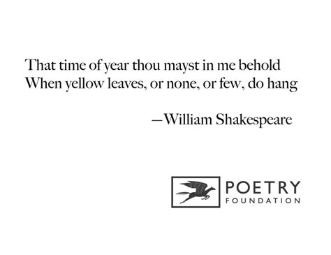 Sonnet 73 That Time Of Year Thou Mayst In Me Behold By William