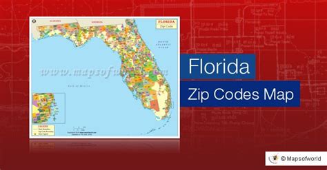 Florida Zip Code Map Map Of Florida Zip Codes Florida Zip Codes