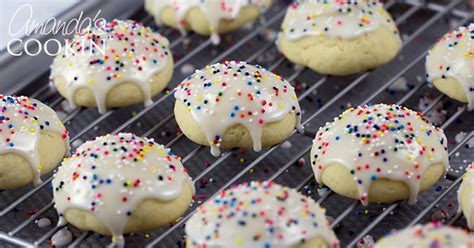 My mom pulled out her family cookbook. Anisette Cookies: traditional Italian cookies full of ...