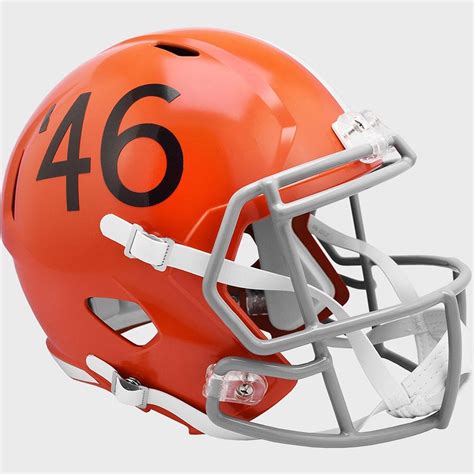 Limited Edition Cleveland Browns 1946 Throwback Riddell Mini Speed