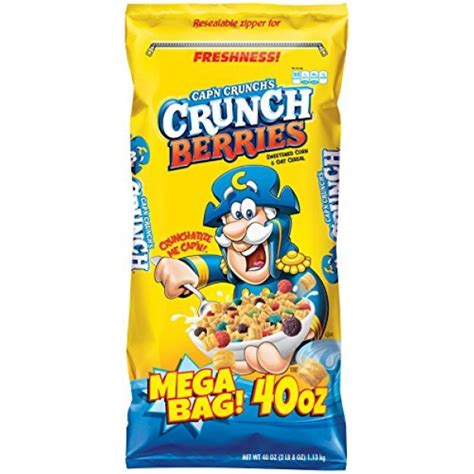 Capn Crunch Crunch Berries Breakfast Cereal Mega Size