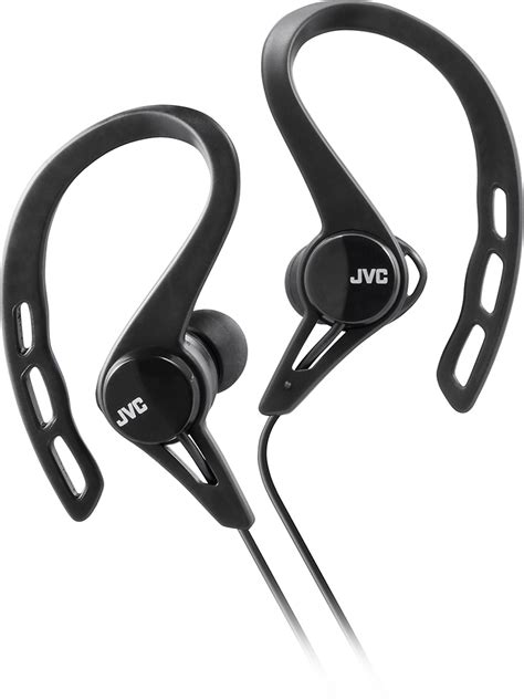 Best Buy Jvc Wired Ear Clip On Earbud Headphones Black Haecx20b