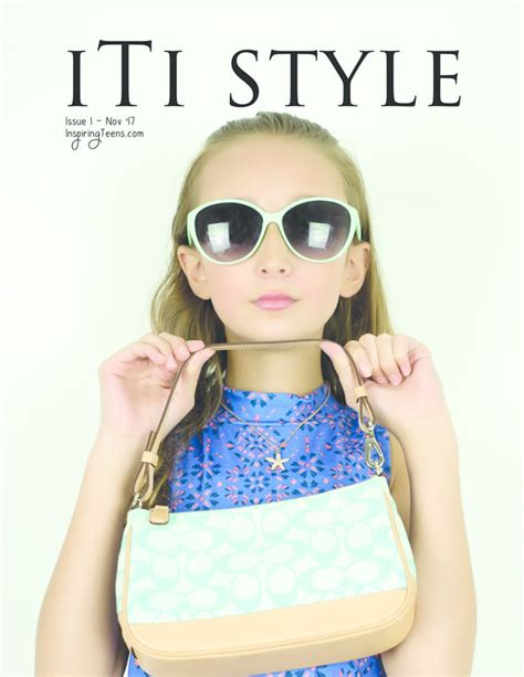 Iti Style Releases First Issue Inspiring Teens