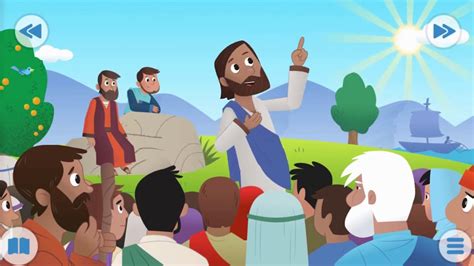 Vapthe Sermon On The Mount Bible For Kids Youtube