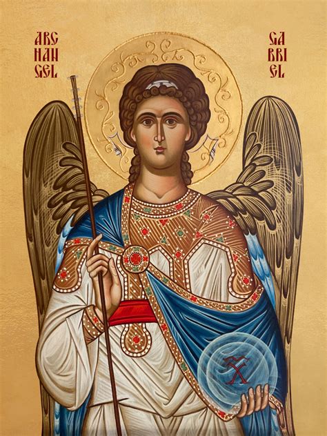 Icon Of The Archangel Gabriel 1ga23
